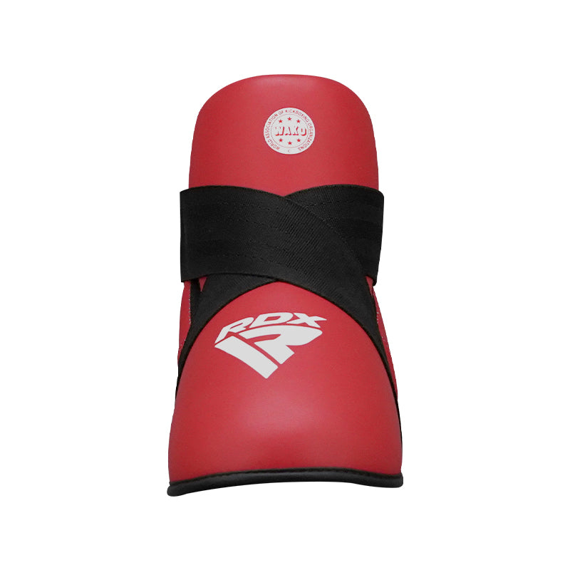 RDX T1 WAKO Foot Protector Red