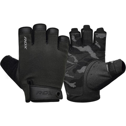 RDX T2 Weightlifting Half Finger Gym Gloves