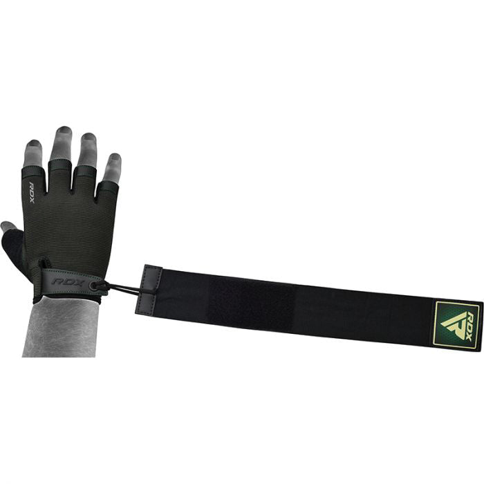RDX T2 Weightlifting Half Finger Gym Gloves