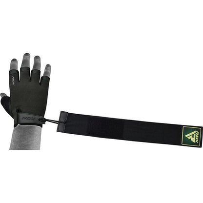 RDX T2 Weightlifting Half Finger Gym Gloves