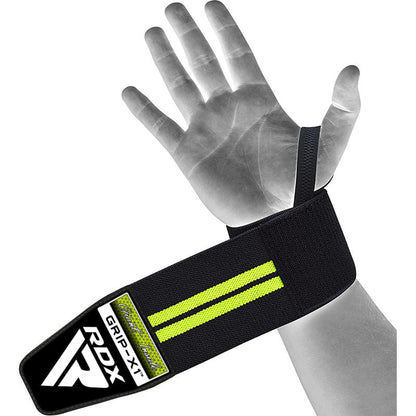 RDX W3 IPL USPA Approved Powerlifting Wrist Support Wraps with Thumb Loops OEKO-TEX Standard 100 certified